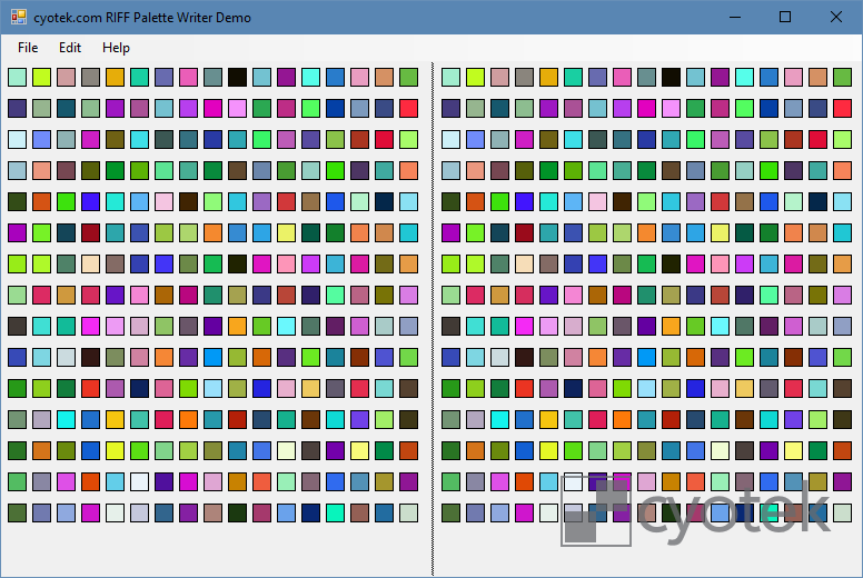 Writing Microsoft RIFF Palette (pal) files with C Articles and