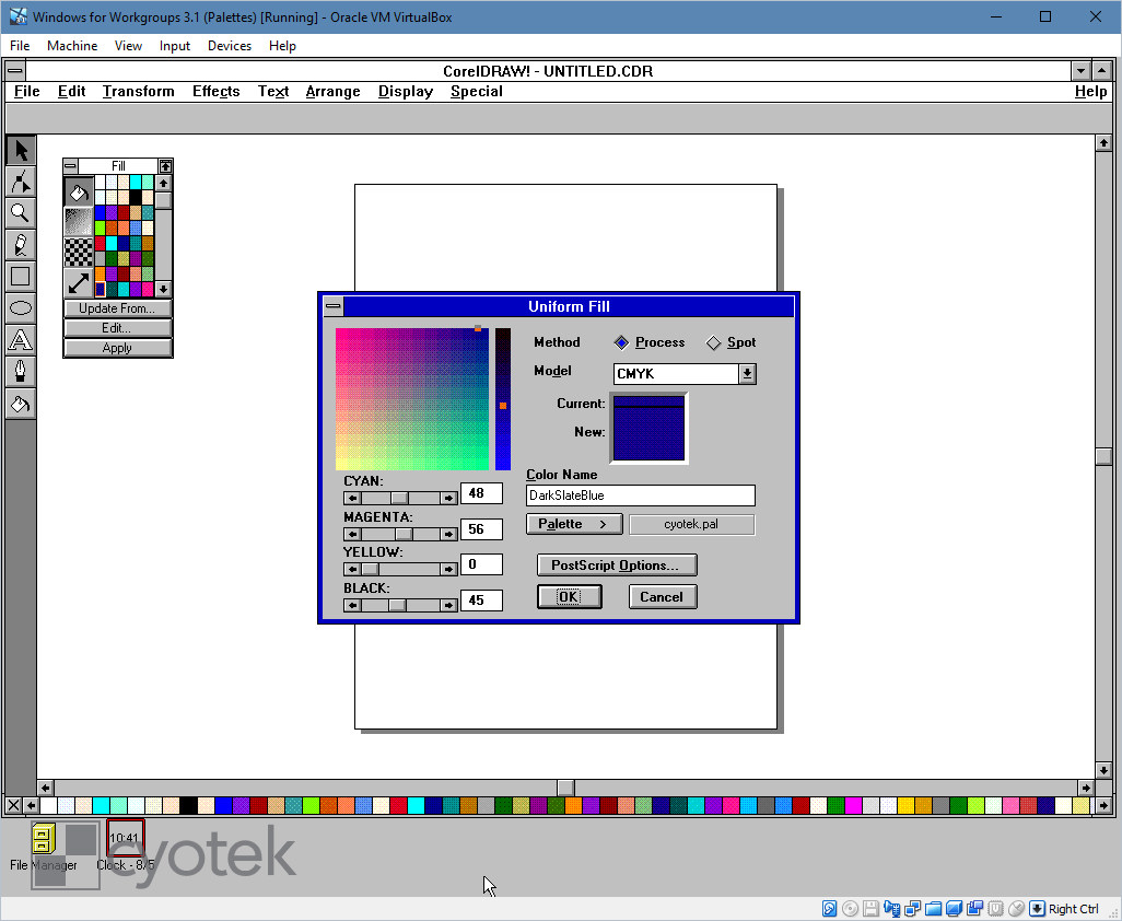 Working with CorelDRAW Palettes part 2, writing .pal files Articles